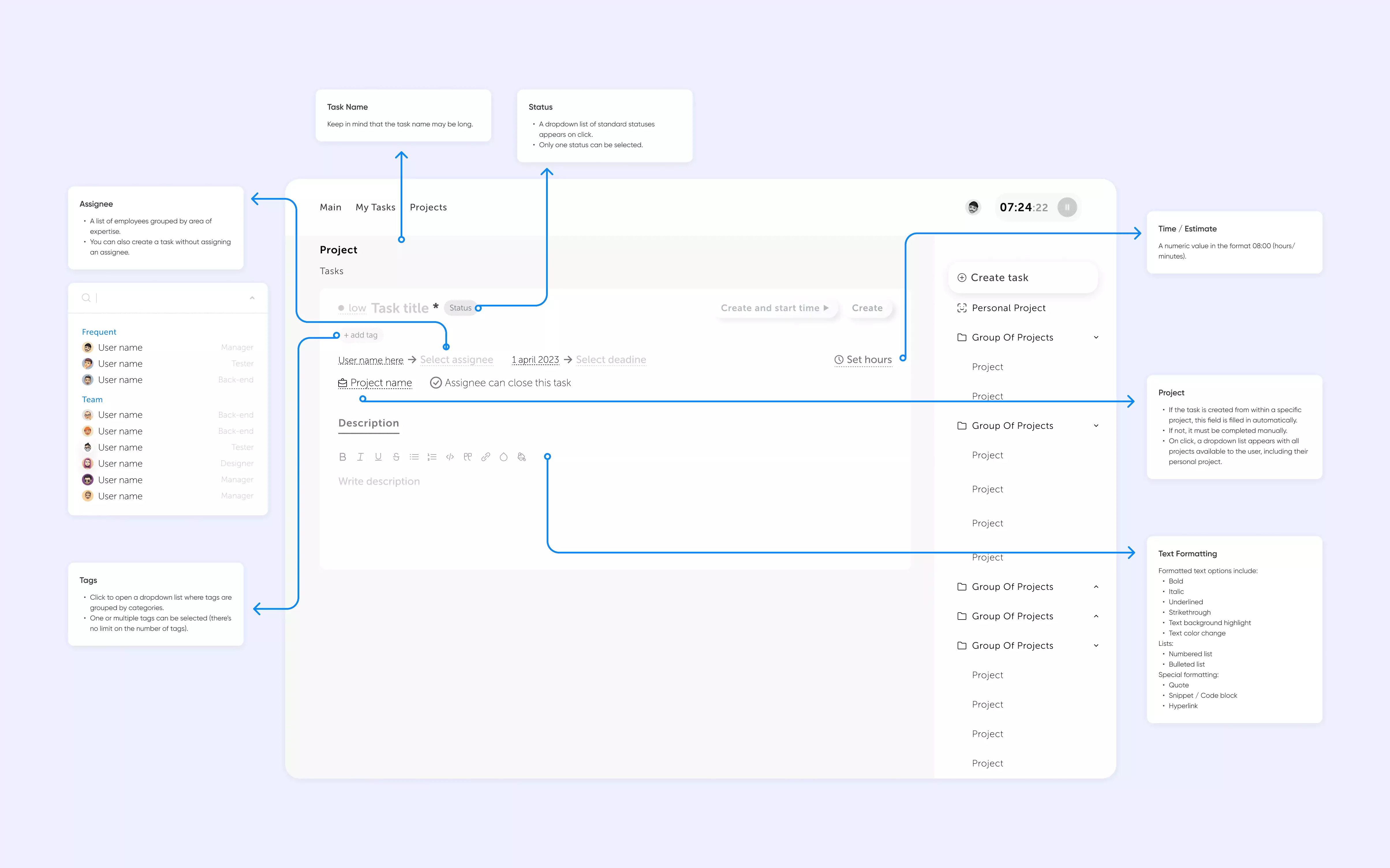 screenshot of page